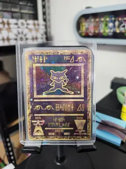 Pokemon Ancient Mew Promo Holo Card 1999 English Nintendo Movie Promo - Image 1