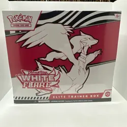 Pokemon Scarlet And Violet White Flare Elite Trainer Box Factory Sealed - Image 1