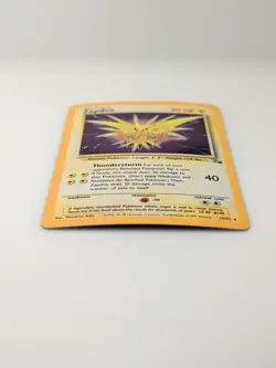 Zapdos Holo - Pokemon Fossil 15/62 Unlimited - Image 3