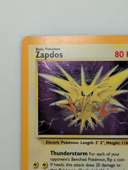 Zapdos Holo - Pokemon Fossil 15/62 Unlimited - Image 4