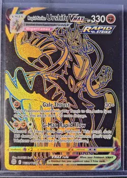 Pokemon TCG Rapid Strike Urshifu VMAX Sword & Shield Brilliant Stars TG30/TG30 - Image 1