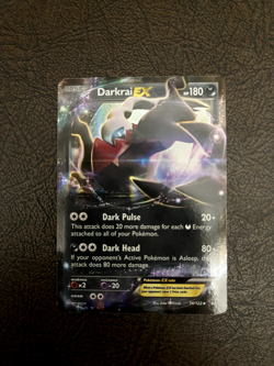 Darkrai EX XY - BREAKpoint #74 (2016) Ultra Rare Holo NM Pokemon - Image 1
