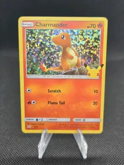 Charmander 9/25 Promo Holo McDonald's 25th Anniversary Pokemon - Image 1