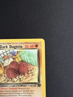 Pokemon TCG: 2000 Dark Dugtrio 23/82 Team Rocket Non-Holo Rare MP - Image 3