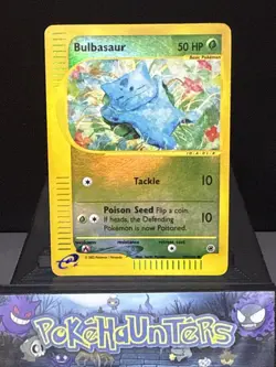 Pokemon Card Bulbasaur 94/165 Reverse Holo Expedition Base Set Played - Image 1