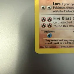 Pokemon TCG Ninetales Holo Rare Unlimited 12/102 Base Set - Image 4