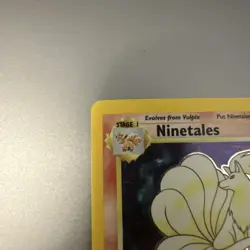 Pokemon TCG Ninetales Holo Rare Unlimited 12/102 Base Set - Image 5