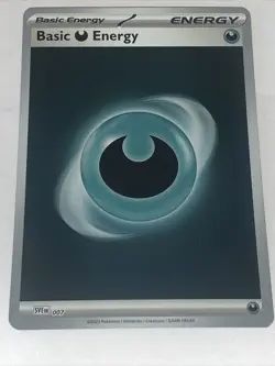 Pokemon TCG - Holo Basic Dark Energy SVE 007 - Scarlet and Violet [NM] - Image 1