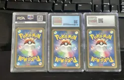 Suicune Entei Raikou LEGEND Perfect Set Shiny Promo Japanese Pokemon CGC PSA - Image 2