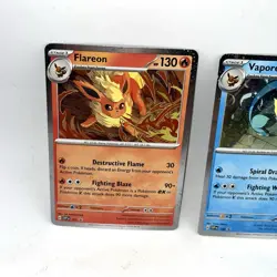 Pokemon Prismatic Jolteon Flareon Vaporeon SVP 167 168 169 Promo Set - Image 2