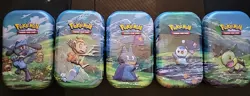 Pokemon TCG: Sinnoh Stars Mini Tin - Full Set of 5 Tins - BRAND NEW SEALED - Image 1