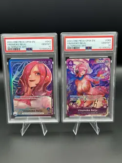 One Piece CCG Reiju Leader And Op06-069 Alt - Image 1