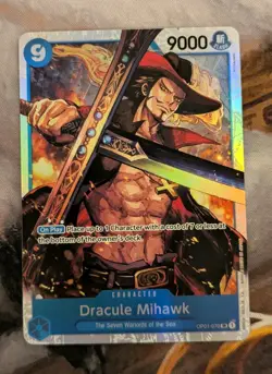Dracule Mihawk OP01-070 - Romance Dawn PRB - One Piece Card Game - Image 1