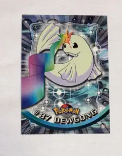 Dewgong #87 - Topps BLUE LOGO - Tv Animation - Non Holo POKEMON CARD - Image 1
