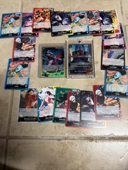 One Piece Leader Card Lot - 19 Leader Card Lot English NM Condition+ MORE - Image 1