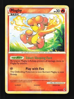 Magby 46/95 HP Call of Legends English Pokemon Card TCG - Image 1