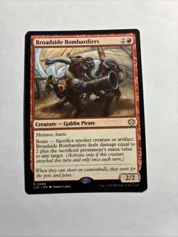 Broadside Bombardiers - Commander: The Lost Caverns of Ixalan MTG + Bonus Card!! - Image 1