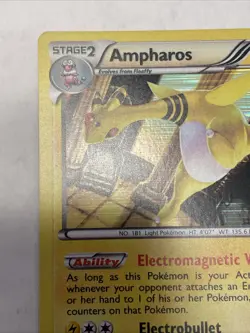 Ampharos 40/124 Cosmos Holo Dragons Exalted Pokemon Card - Image 2