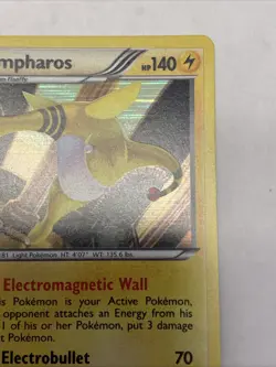 Ampharos 40/124 Cosmos Holo Dragons Exalted Pokemon Card - Image 3