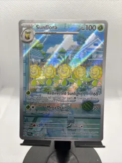 Pokemon TCG Sunflora Scarlet & Violet Twilight Masquerade Card 169/167 IR - Image 2