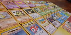 Big 65 Card Unlimited Vintage Pokemon Bulk Lot- LP/Light Damage Pokemon Cards - Image 5