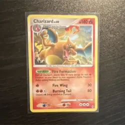 Pokemon Charizard Cracked Ice Holo 001/099 140HP Stage 2 TCG Card - Image 1