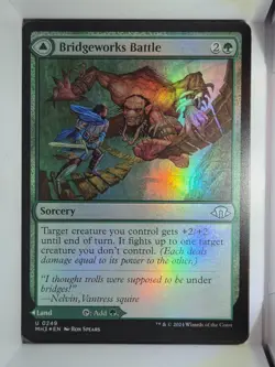 Bridgeworks Battle - U249 - Foil - MTG - Modern Horizons 3 (MH3) - Image 1