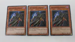 3x GRAVEKEEPER'S ASSAILANT MONSTER SDMA-EN013 1ST EDITION COMMON YUGIOH NM - Image 1