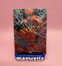 Tangle - Spider-Man MTG Borderless FOIL 0038 Marvel Card - Image 1