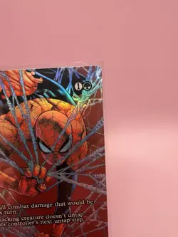 Tangle - Spider-Man MTG Borderless FOIL 0038 Marvel Card - Image 3