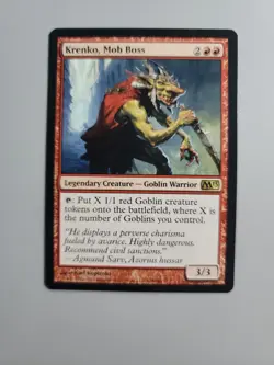 MTG Krenko, Mob Boss Magic 2013 138/249 Regular Rare - Image 1