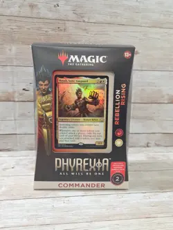 WotC MTG Phyrexia All Will Be One Commander Deck REBELLION RISING -Sealed 195166185514 - Image 1