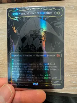 Elesh Norn, Mother of Machines (Oil Slick Raised Foil) Phyrexia: All Will Be One - Image 1