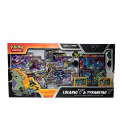 Pokemon TCG: Lucario V & Tyranitar V – Heavy Hitters Premium Collection - Image 1