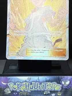 Pokemon Card Brock’s Grit 172/181 Team Up Set Full Art Trainer Near Mint - Image 3