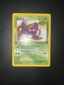 Grimer 57/82 (First Edition) Common Pokemon TCG: Team Rocket 1999 - 2000 Wizards - Image 1
