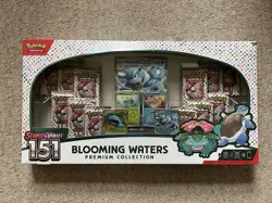 Pokemon TCG 151 Blooming Waters Premium Collection Box, Sealed - Image 1