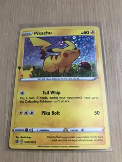 POKEMON SWSH039 PIKACHU General Mills 25th Anniversary Promo - FREE P&P - Image 1