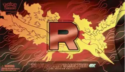 Pokemon TCG Team Rocket’s Moltres ex Ultra Premium Collection Box – NEW/Factory - Image 1