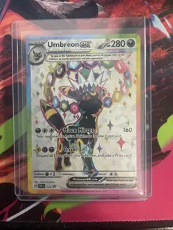 2025 Pokemon Umbreon ex SV Black Star Promo SVP EN Promos 176 - Image 1