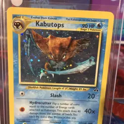 Pokemon Kabutops 6/75 Neo Discovery Holo Rare 90HP Stage 2 Unlimited 2001 - Image 2