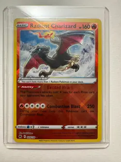 Pokemon TCG Radiant Charizard Crown Zenith 020/159 Holo Near Mint - Image 1