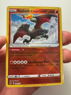 Pokemon TCG Radiant Charizard Crown Zenith 020/159 Holo Near Mint - Image 3