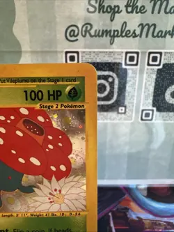 Vileplume H31/H32 Holo Rare Aquapolis E-Reader Vintage WOTC Pokemon TCG - LP+ - Image 2