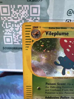 Vileplume H31/H32 Holo Rare Aquapolis E-Reader Vintage WOTC Pokemon TCG - LP+ - Image 3