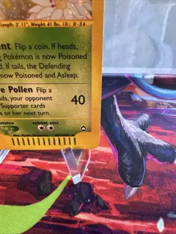 Vileplume H31/H32 Holo Rare Aquapolis E-Reader Vintage WOTC Pokemon TCG - LP+ - Image 5