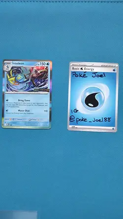 Inteleon MEP 002 Mega Evolution Prerelease Stamped Promos, Pokemon Tcg Mep002 - Image 3