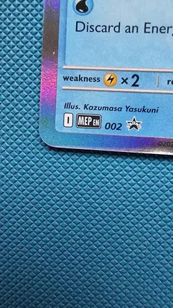 Inteleon MEP 002 Mega Evolution Prerelease Stamped Promos, Pokemon Tcg Mep002 - Image 4