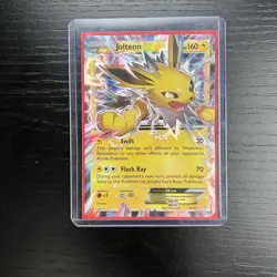 Jolteon EX 28/83 Ultra Rare Holo Pokemon Generations - Image 1