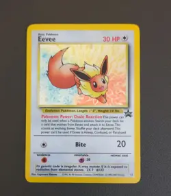 Pokemon Eevee #11 Black Star Promo Holo - Image 1